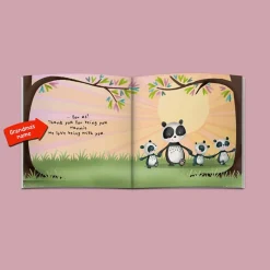 A Book To Read At Your House for Grandmothers Personalised Book