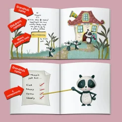 A Book To Read At Your House for Grandmothers Personalised Book
