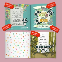 A Book To Read At Your House for Grandmothers Personalised Book