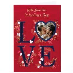 A4 Photo Kerry Spurling Valentine's Day Card - LOVE