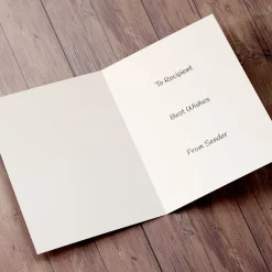 A4 Photo Valentine's Day Card - With All My Love Husband