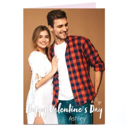 A4 Photo Valentine's Day Card - Full Photo Any Name
