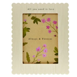 All You Need Is Love Wooden Photo Frame
