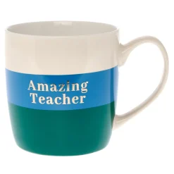 Amazing Teacher Colour Block Mug in a Box