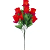 Artificial Red Roses - Bouquet of 7