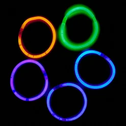 Assorted Glow Stick Bracelets - Pack of 10