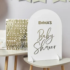Baby Shower Customisable Sign