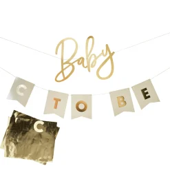 Baby To Be Customisable Card Banners 2m