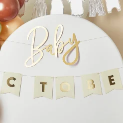 Baby To Be Customisable Card Banners 2m