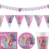 Barbie Birthday Party Tableware & Decorations Bundle - 16 Guests