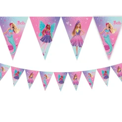 Barbie Birthday Party Tableware & Decorations Bundle - 16 Guests