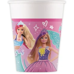 Barbie Birthday Party Tableware & Decorations Bundle - 16 Guests