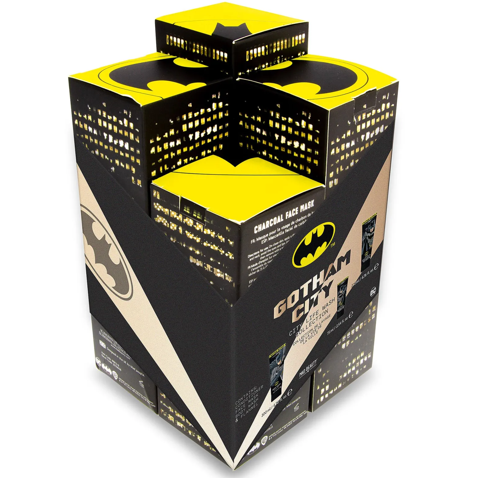 Batman Gotham City Skyline Bathing Gift Set