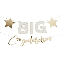 Big Congratulations Card Banner