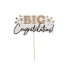 Big Congratulations Card Cake Topper