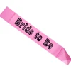 Black & Pink Bride To Be Sash
