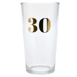 Blue & Gold 30th Birthday Pint Glass