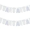 Blue Babygrow Card Garland 2.5m