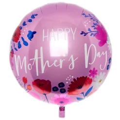 Botanical Happy Mother's Day 31-Inch Foil Helium Balloon