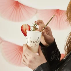 Bride To Be Paper Cups - Pack of 8