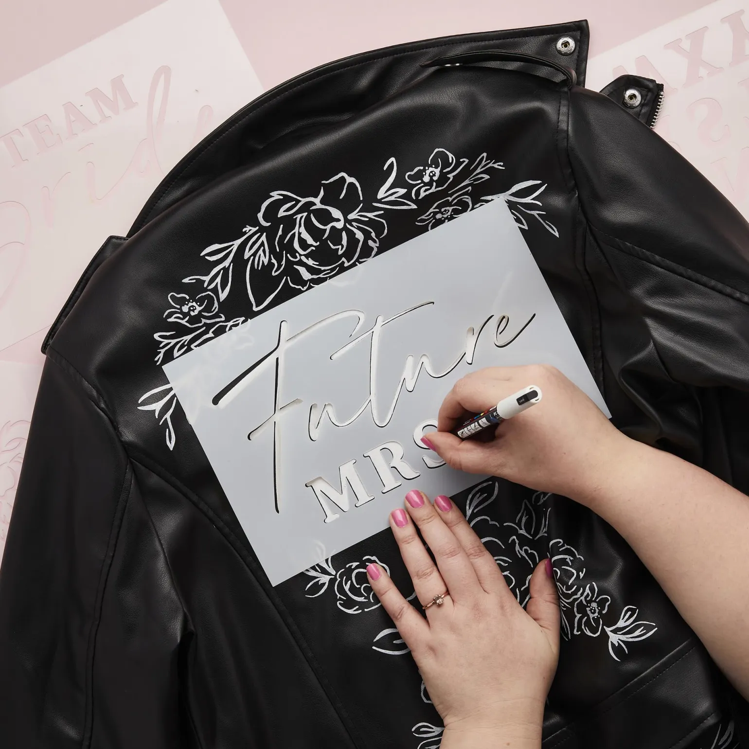 Bride To Be Stencil Set - Pack of 4