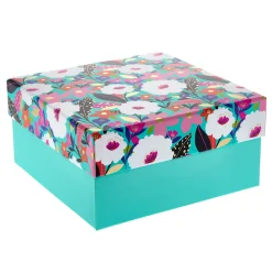 Bright Floral Gift Boxes - Set of 3