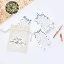 Canvas Bag & 20 Baby Prediction Cards