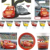 Cars 3 Party Tableware & Decorations Bundle - 16 Guests