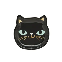 Cat Paper Plates - Pack of 8
