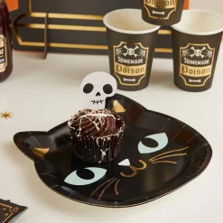 Cat Paper Plates - Pack of 8