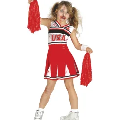 Cheerleader Zombie Child's Halloween Costume
