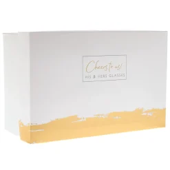 Cheers To Us His & Hers Glasses