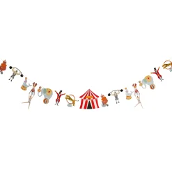Circus Card Garland