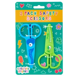 Creative Corner Safety Scissors - Pack of 2