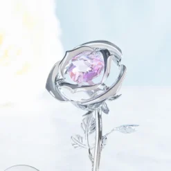 Crystocraft Rose Ornament