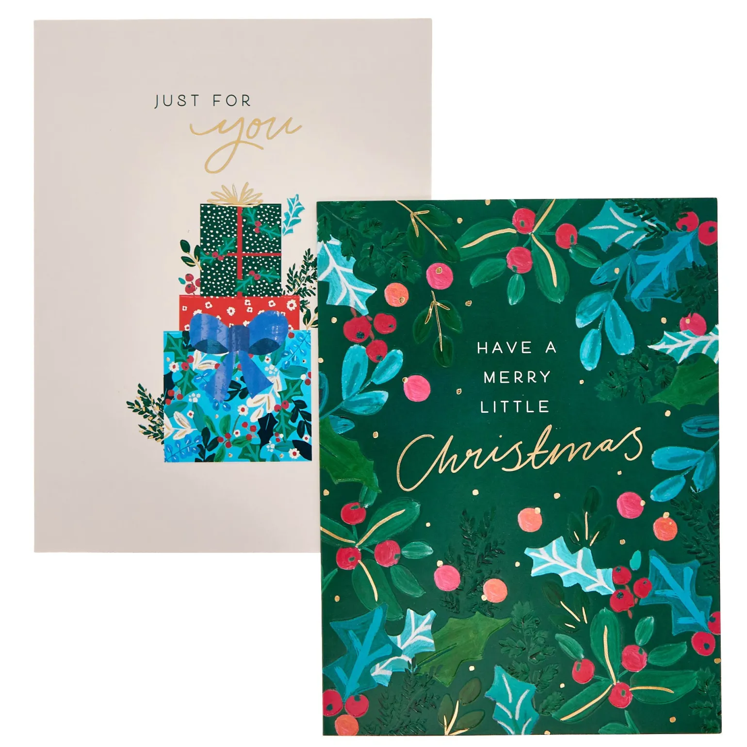 Deluxe Presents Charity Christmas Cards - Pack of 10 (2 Designs)