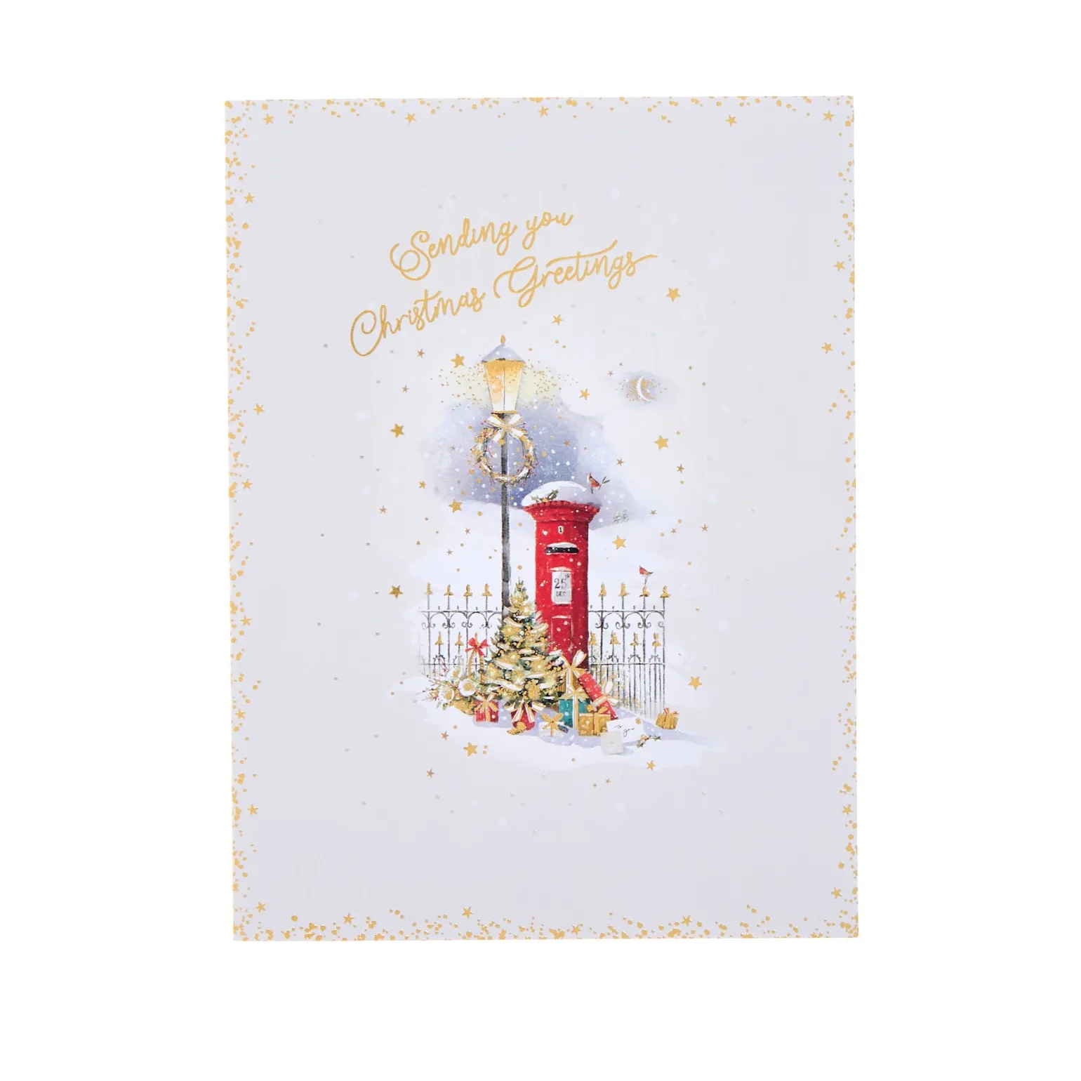 Deluxe Red Door & Postbox Charity Christmas Cards - Pack of 10 (2 Designs)