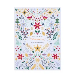 Deluxe Song Lyrics Charity Christmas Cards - Pack of 10 (2 Designs)