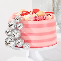 Disco Ball Food Decorations - Pack of 8