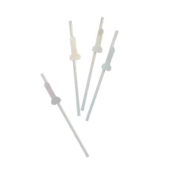 Disco Hen Paper Straws - Pack of 16