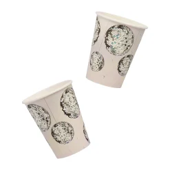 Disco Paper Cups - Pack of 8