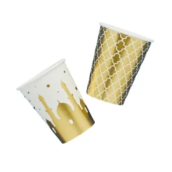 Eid Mubarak Paper Cups - Pack of 8