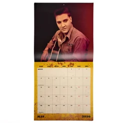 Elvis 2026 Square Wall Calendar