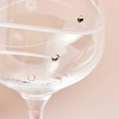 Engraved Swarovski Elements Diamante Wine Glass - One Amazing