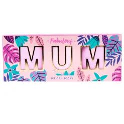 Fabulous Mum Socks Gift Set - 3 Pairs