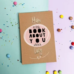 Fill in Your Words for Mum from older child or adult A5 Personalised Book