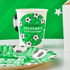 Football Personalised Party Cup