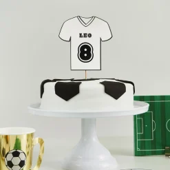 Football Shirt Customisable Cake Topper