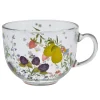 Fruit Fayre Enjoy The Little Things Floral Glass Mug In A Box