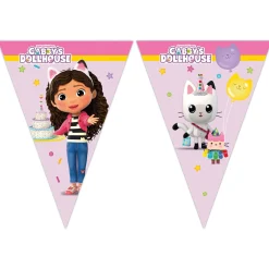 Gabby's Dollhouse Party Tableware & Decorations Bundle - 16 Guests